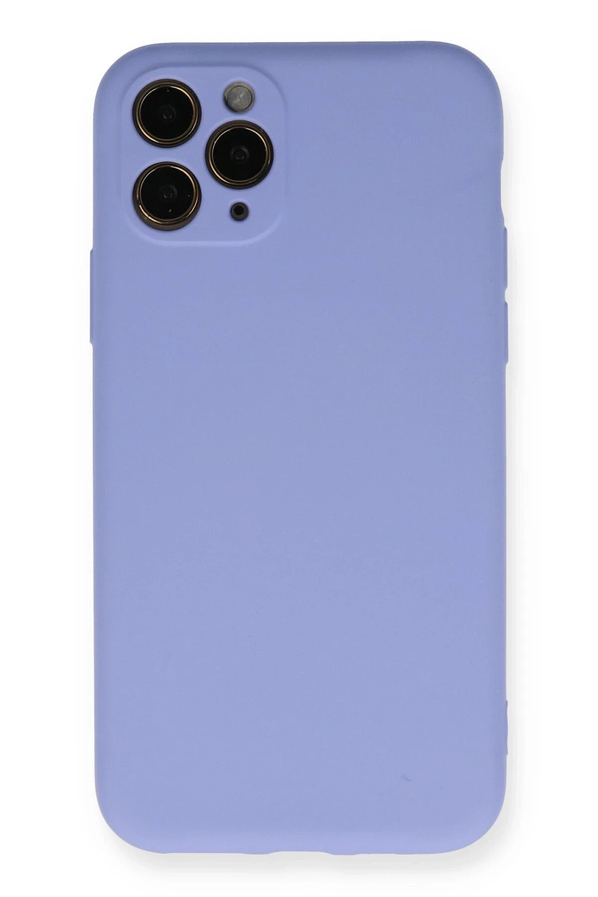 Newface Apple iPhone 11 Pro Kılıf Nano içi Kadife Silikon- Lila