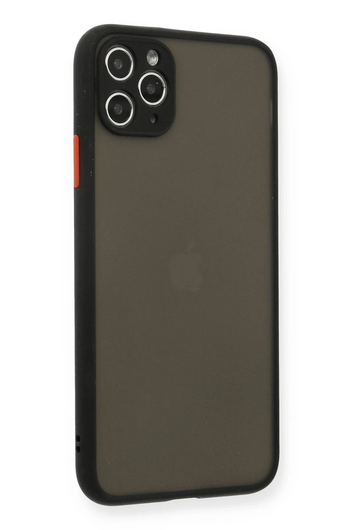 Newface Apple iPhone 11 Pro Max Kılıf Montreal Silikon Kapak - Siyah