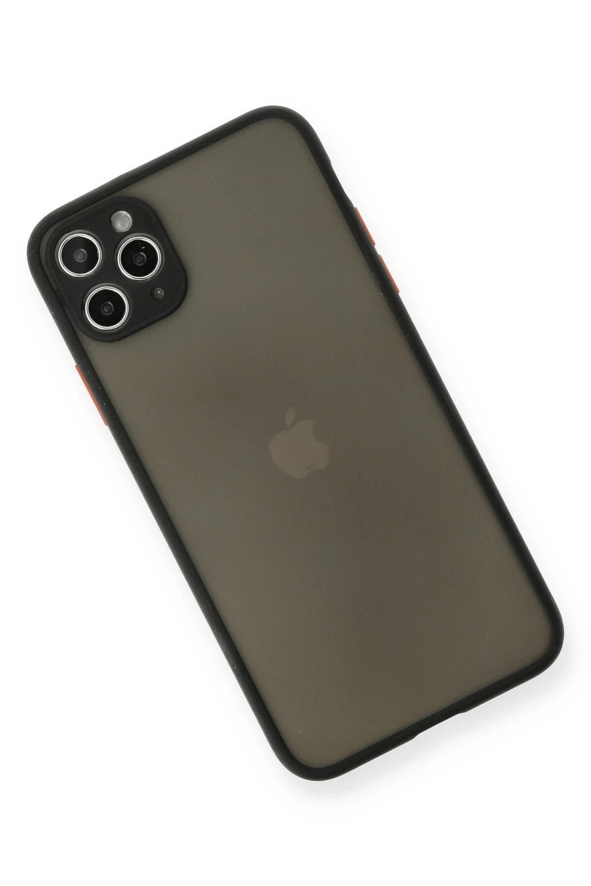 Newface Apple iPhone 11 Pro Max Kılıf Montreal Silikon Kapak - Siyah