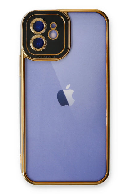 Newface Apple iPhone 12 Kılıf Liva Lens Silikon - Siyah