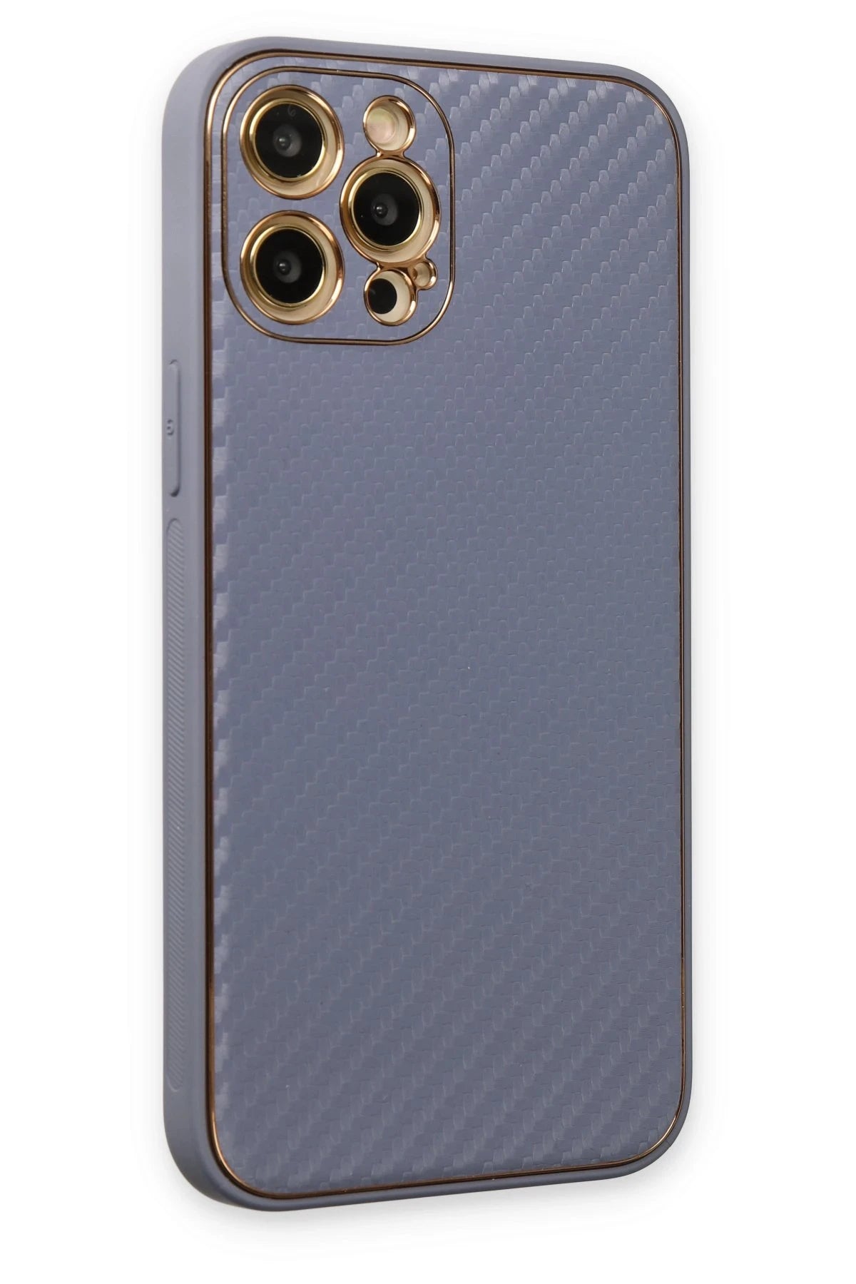 Newface Apple iPhone 12 Pro Kılıf Coco Karbon Silikon - Gri