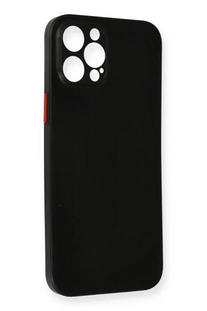 Newface Apple iPhone 12 Pro Kılıf PP Ultra İnce Kapak - Siyah