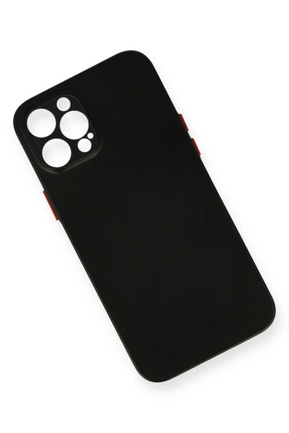 Newface Apple iPhone 12 Pro Kılıf PP Ultra İnce Kapak - Siyah