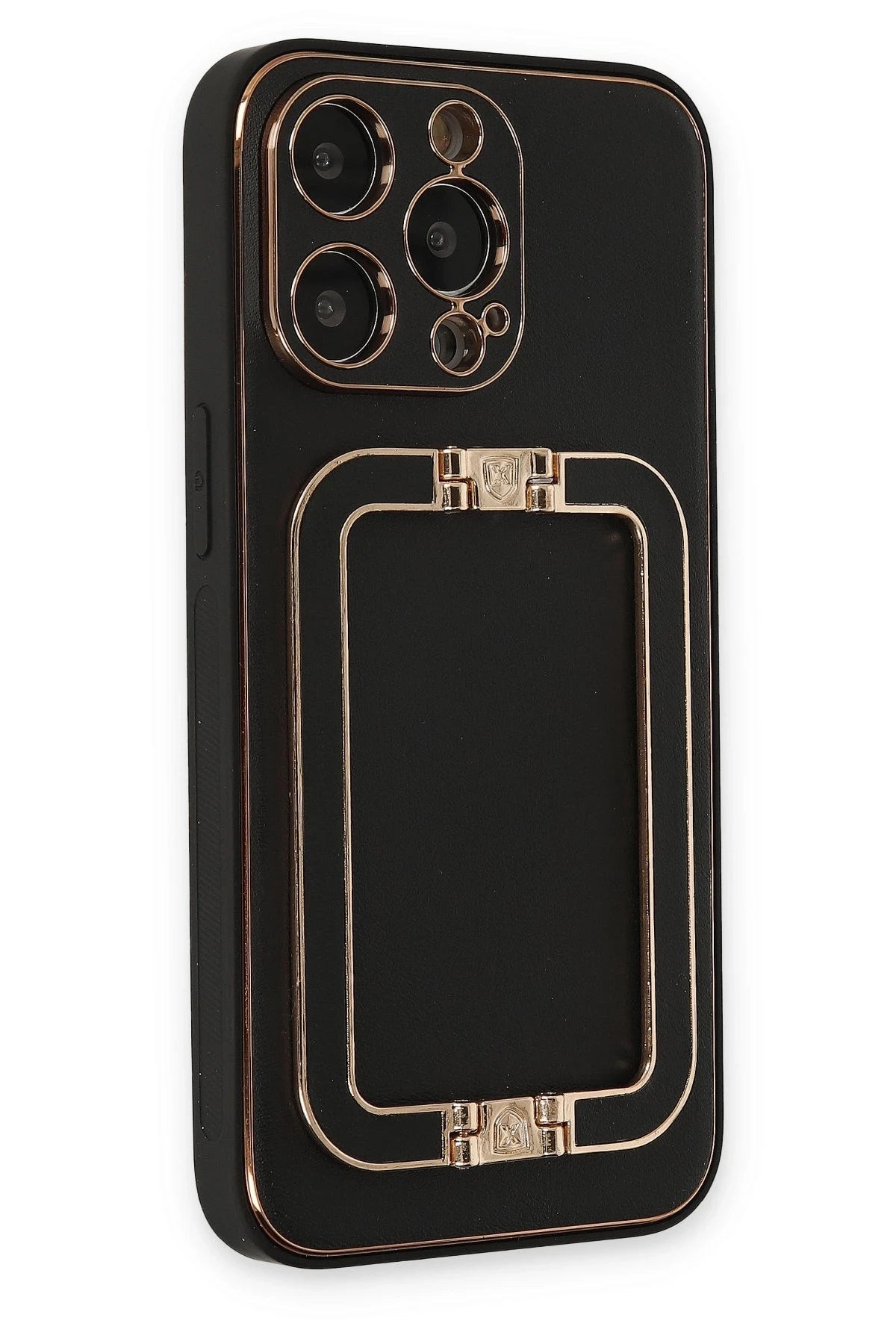 Newface Apple iPhone 13 Pro Kılıf Coco Elit Kapak - Siyah