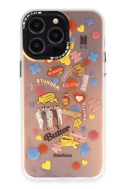 Newface Apple iPhone 13 Pro Kılıf Estoril Desenli Kapak - Estoril - 16