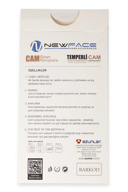 Newface Apple iPhone 14 3D Antistatik Hayalet Cam Ekran Koruyucu