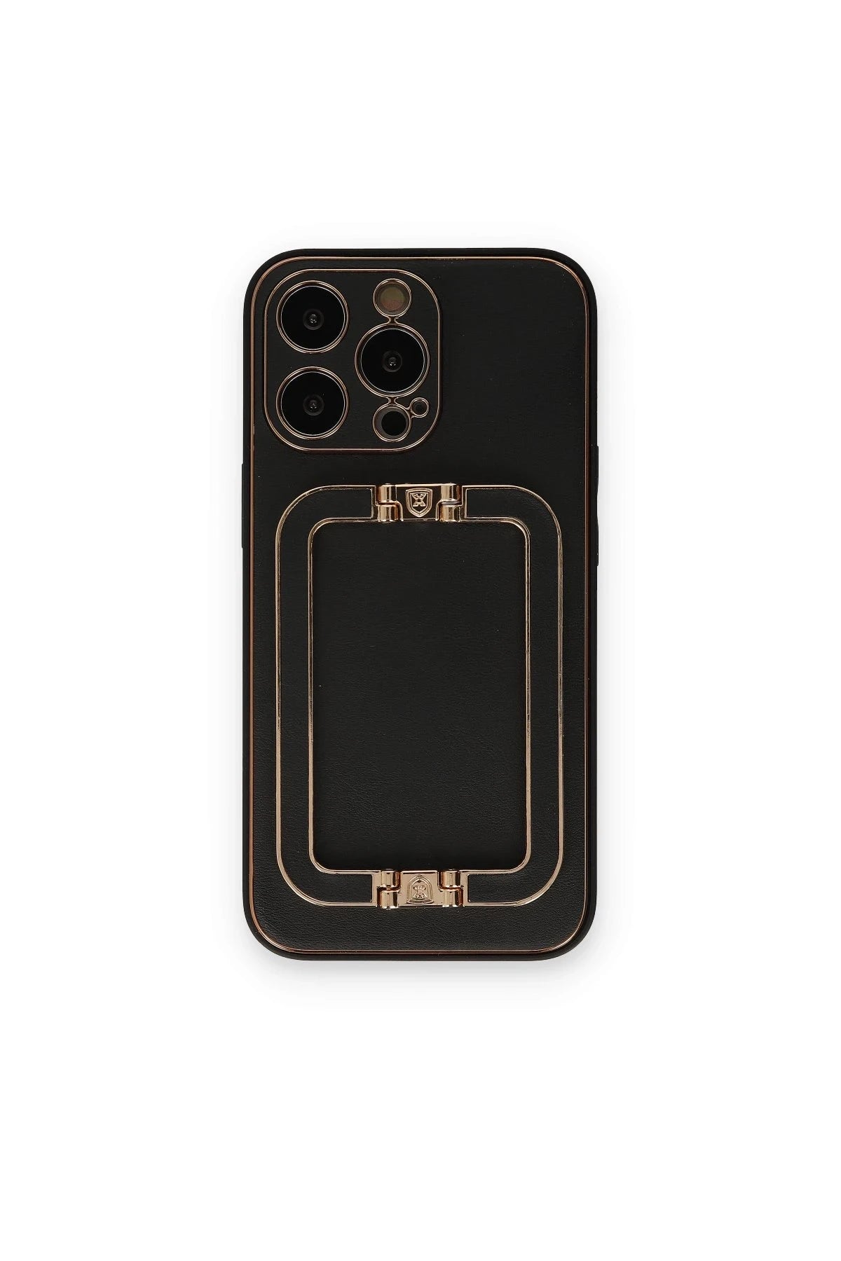 Newface Apple iPhone 14 Pro Kılıf Coco Elit Kapak - Siyah