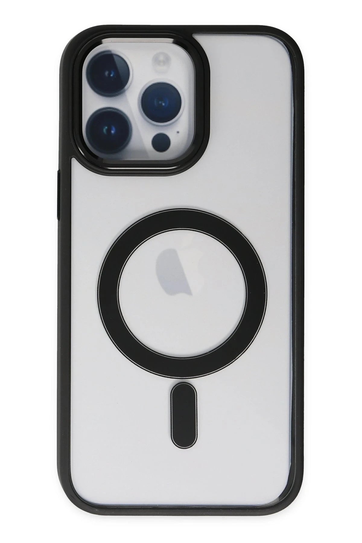 Newface Apple iPhone 14 Pro Kılıf Room Magneticsafe Silikon - Siyah