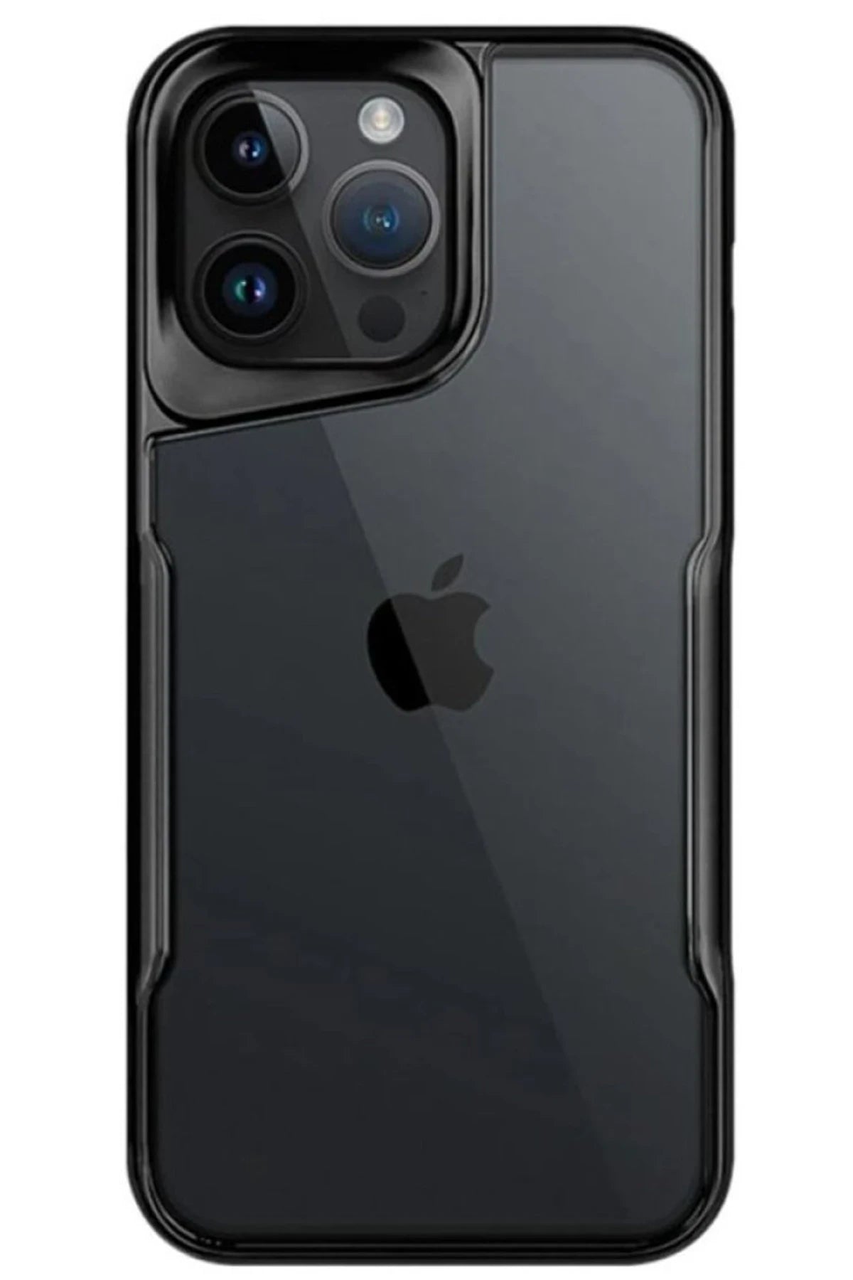 Newface Apple iPhone 14 Pro Max Kılıf Boyi Silikon Kapak - Siyah