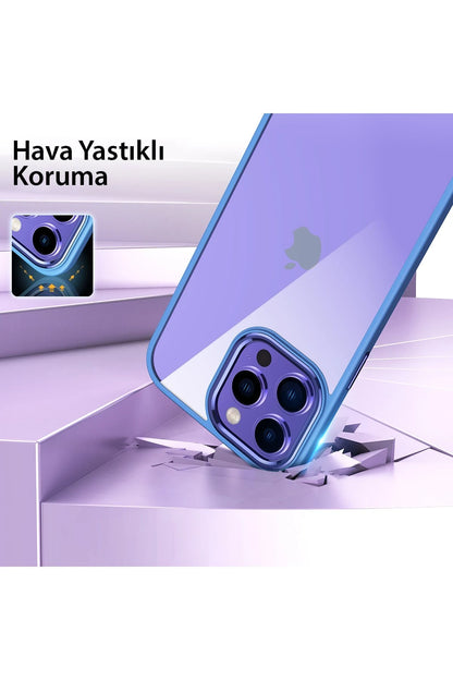 Newface Apple iPhone 14 Pro Max Kılıf Power Silikon - Koyu Yeşil
