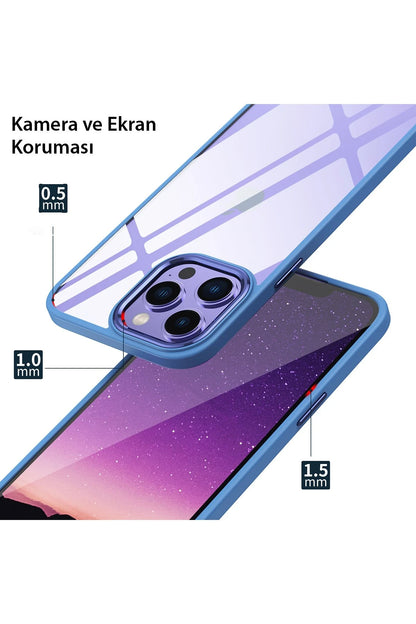 Newface Apple iPhone 14 Pro Max Kılıf Power Silikon - Koyu Yeşil