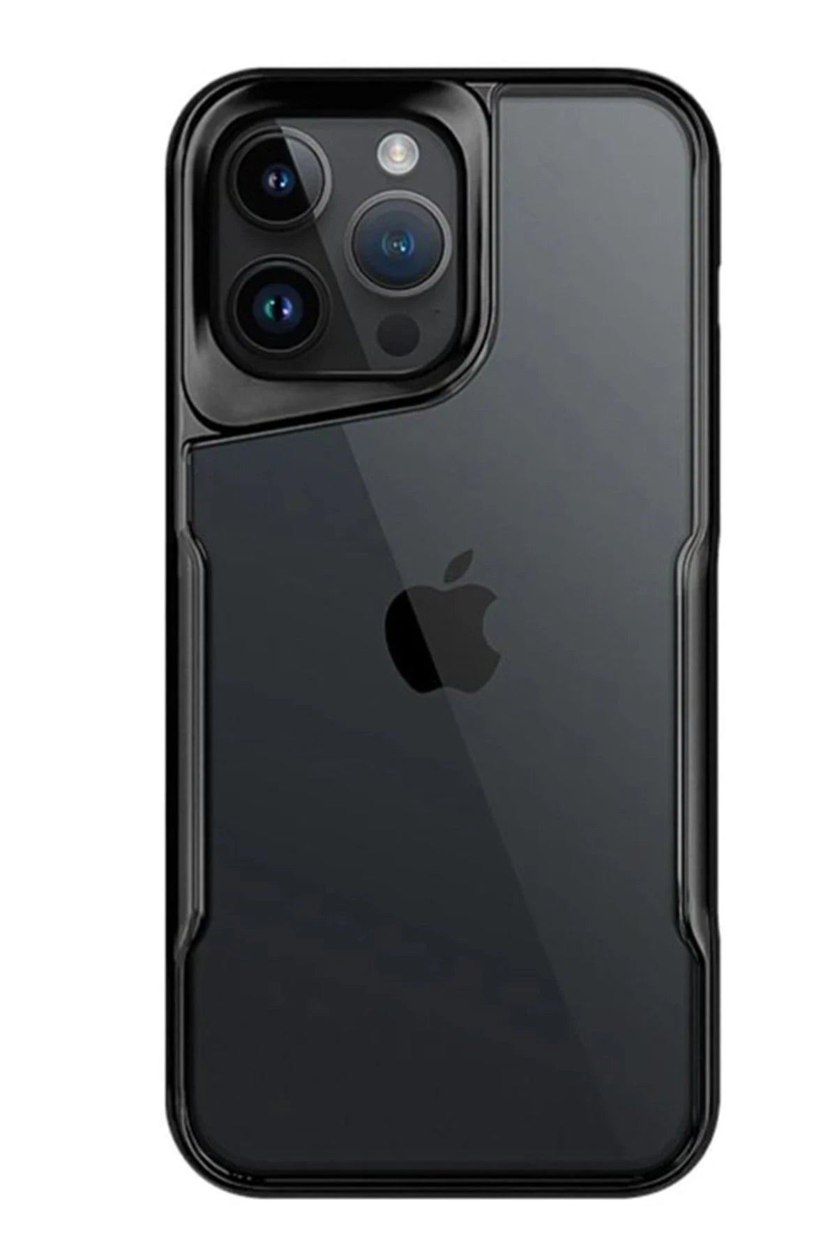 Newface Apple iPhone 15 Pro Kılıf Boyi Silikon Kapak - Siyah