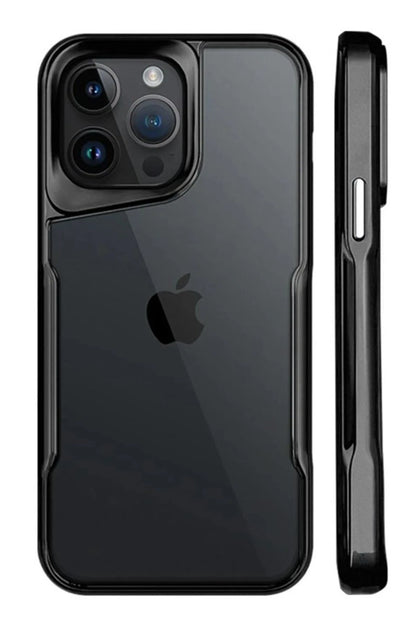 Newface Apple iPhone 15 Pro Kılıf Boyi Silikon Kapak - Siyah