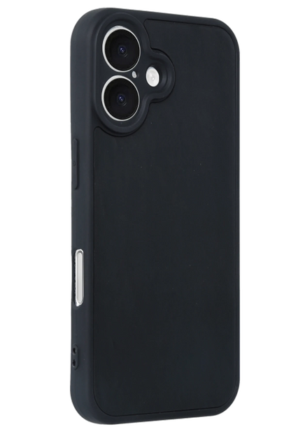 Newface Apple iPhone 16 Kılıf Aras Deri Kapak - Siyah