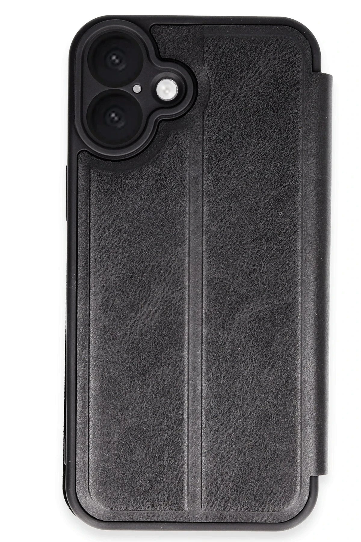 Newface Apple iPhone 16 Kılıf Flip Cover - Siyah