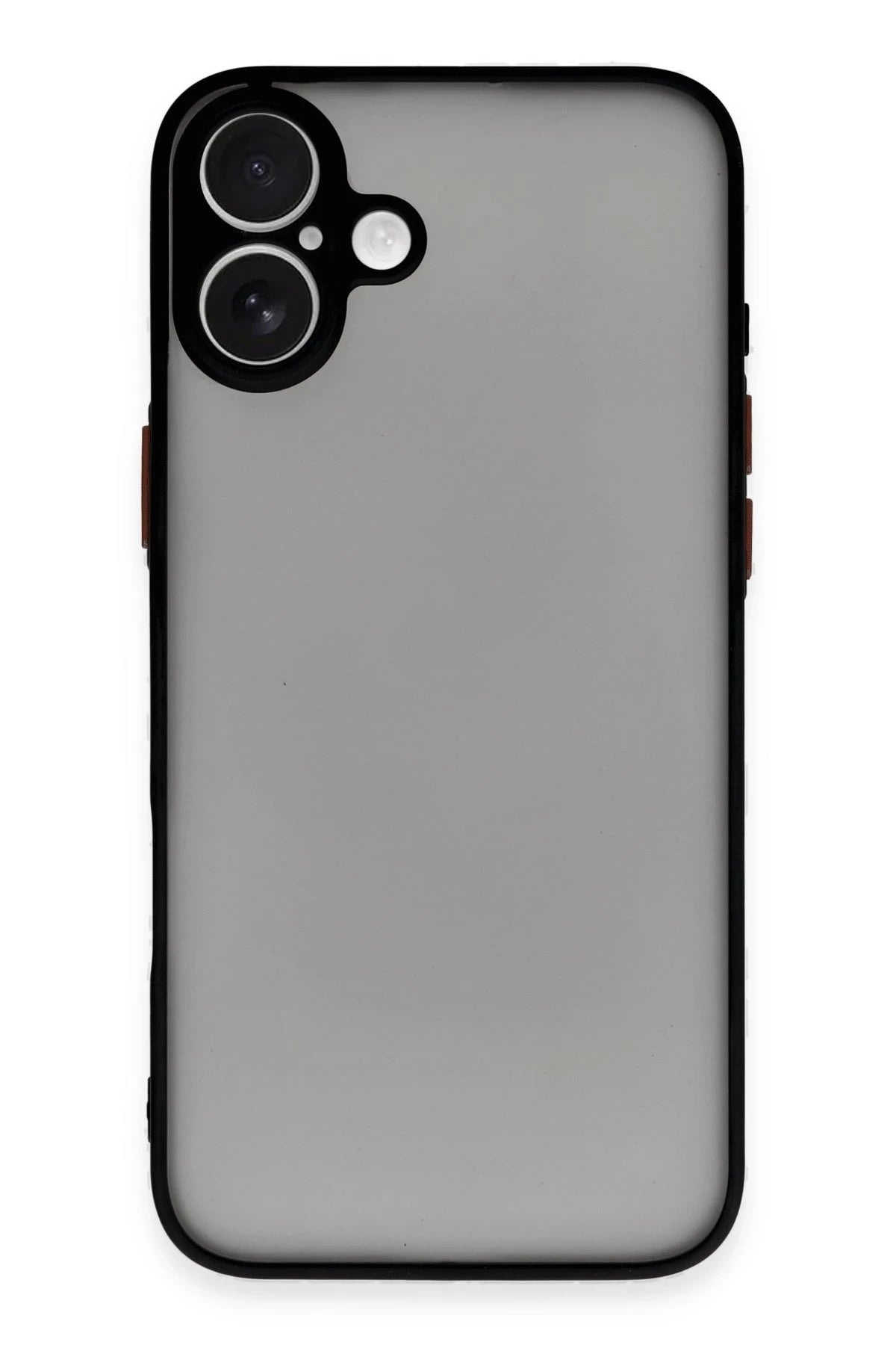 Newface Apple iPhone 16 Plus Kılıf Montreal Silikon Kapak - Siyah