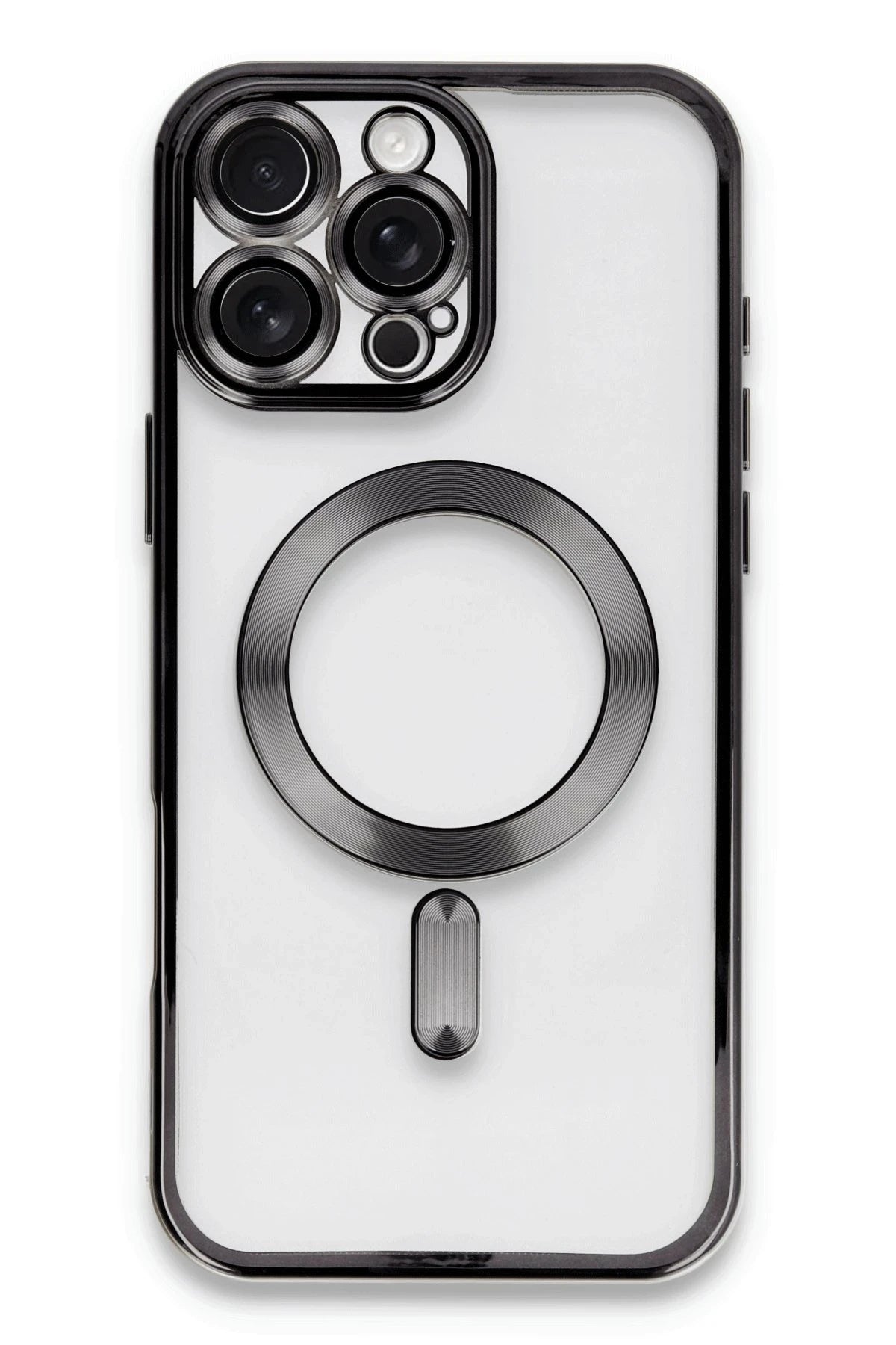 Newface Apple iPhone 16 Pro Kılıf Kross Magneticsafe Kapak - Siyah
