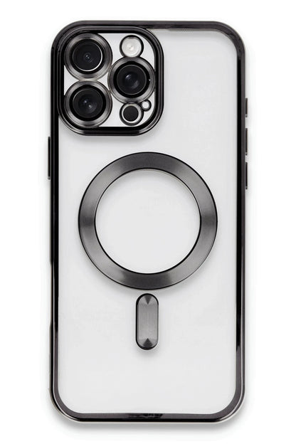 Newface Apple iPhone 16 Pro Kılıf Kross Magneticsafe Kapak - Siyah