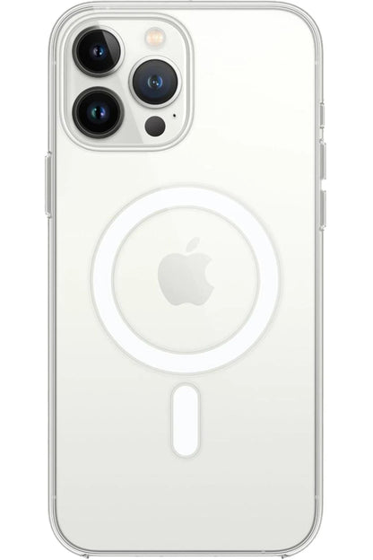 Newface Apple iPhone 16 Pro Kılıf Pc Real Magsafe Kapak - Şeffaf