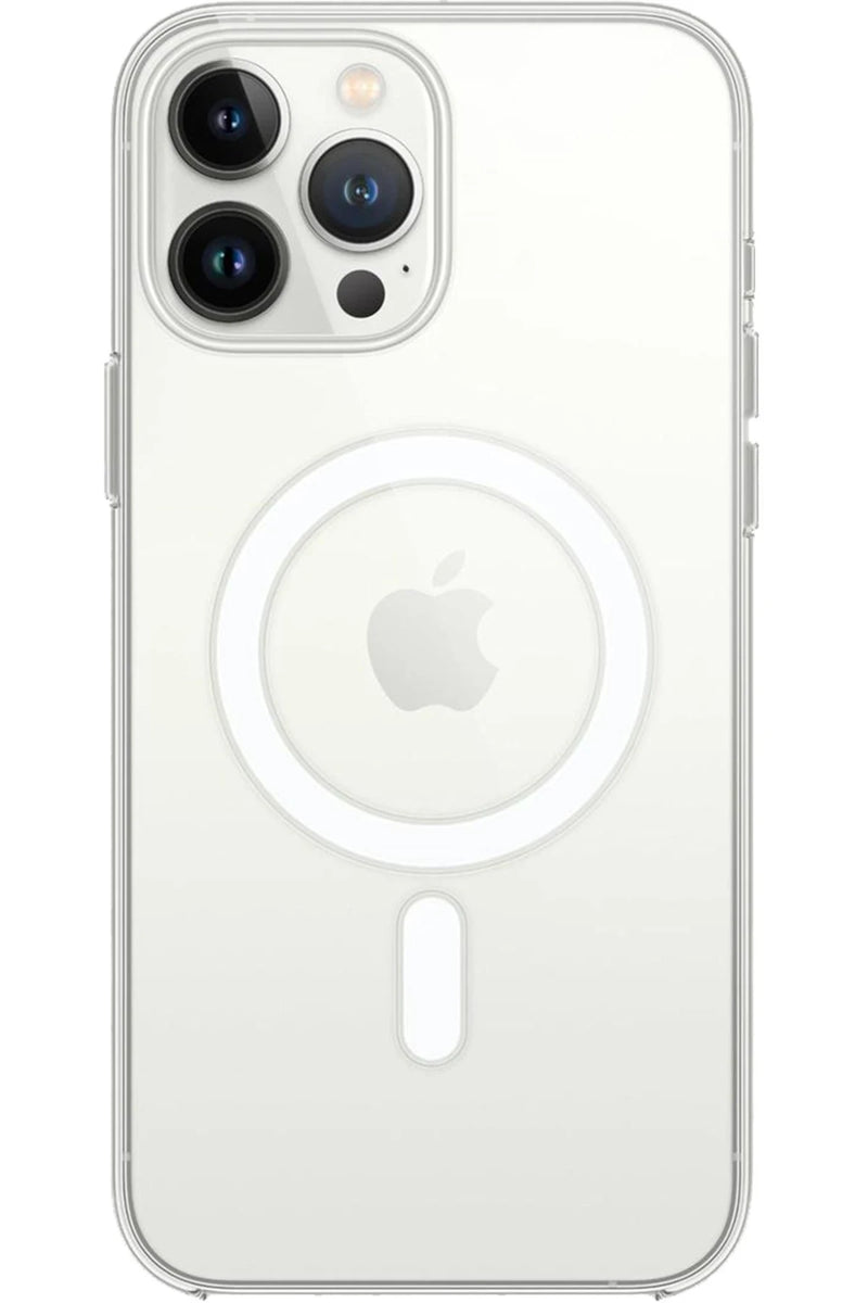 Newface Apple iPhone 16 Pro Kılıf Pc Real Magsafe Kapak - Şeffaf