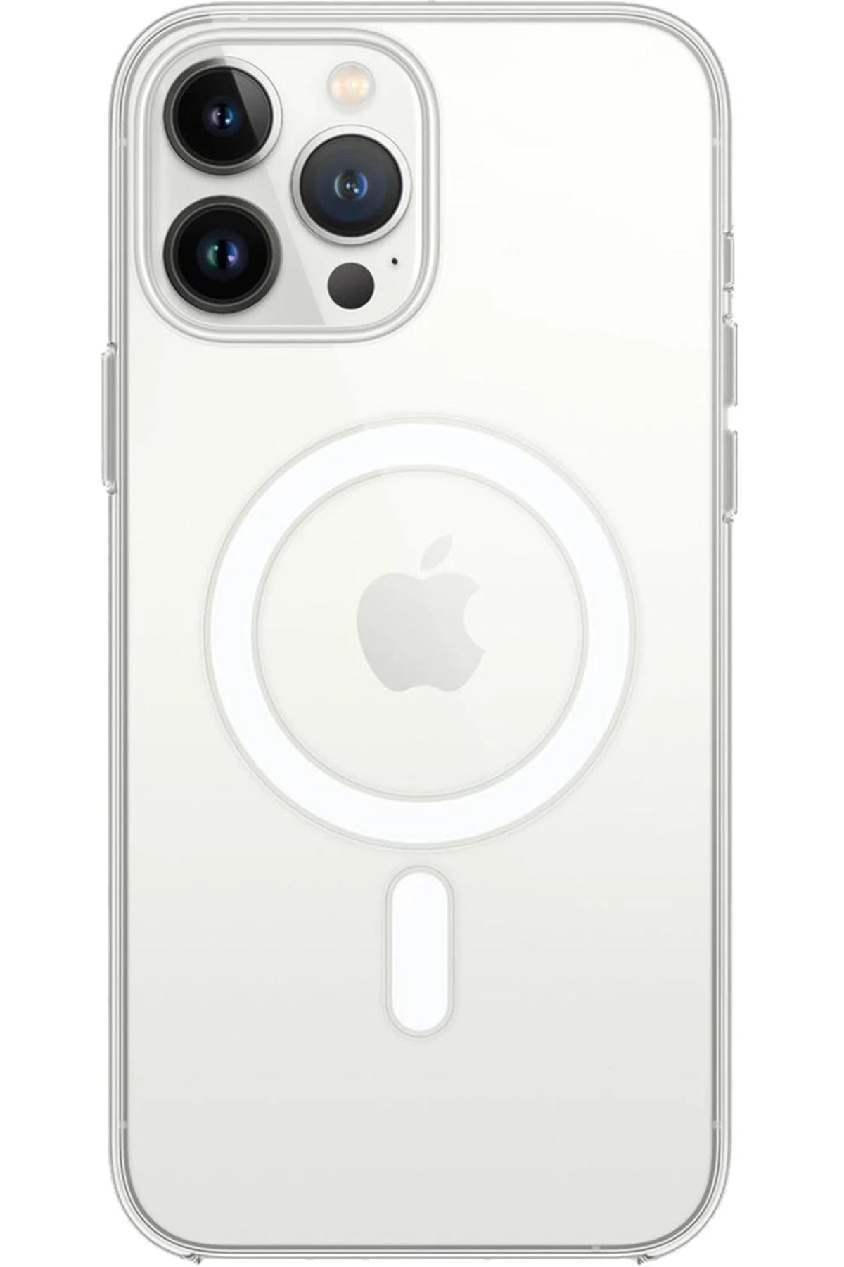 Newface Apple iPhone 16 Pro Max Kılıf Pc Real Magsafe Kapak - Şeffaf