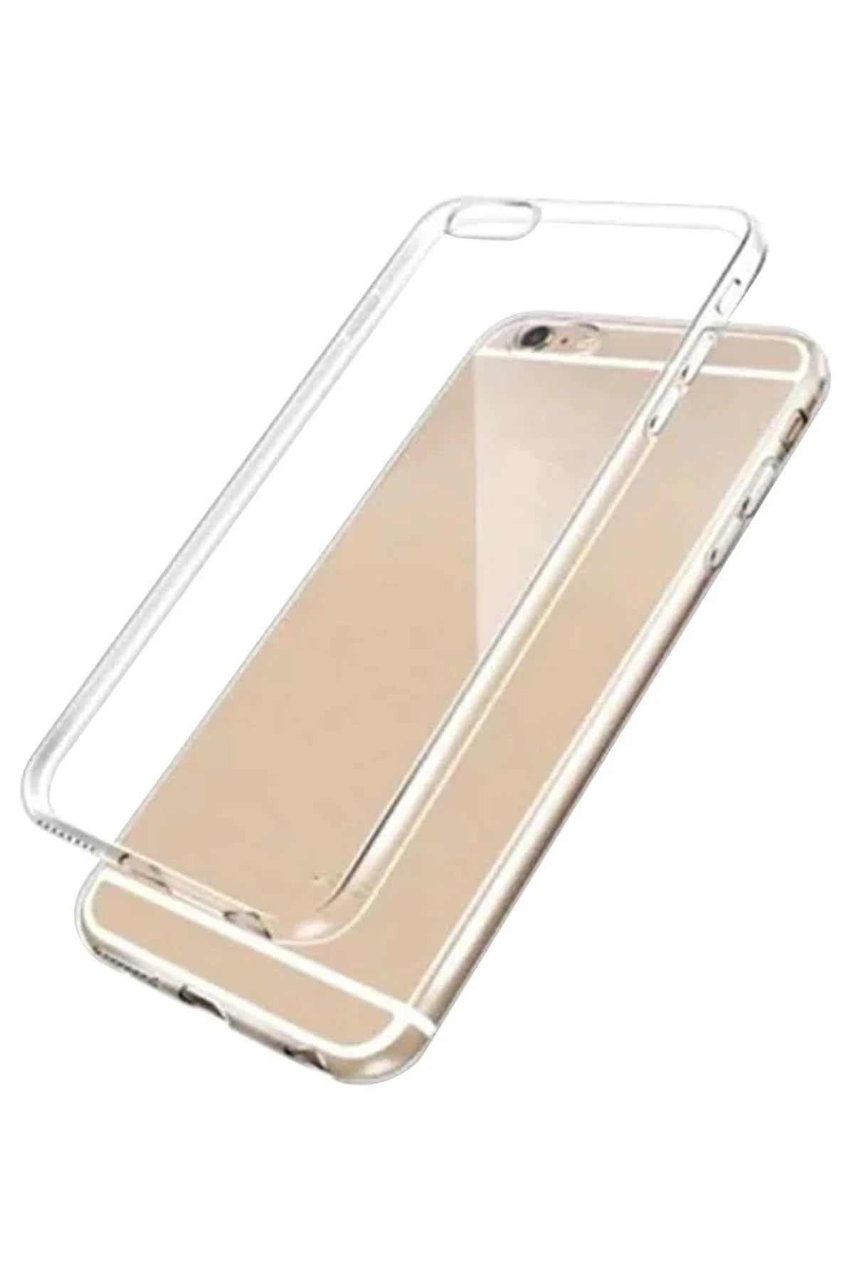 Newface Apple iPhone 6 Kılıf Lüx Şeffaf Silikon