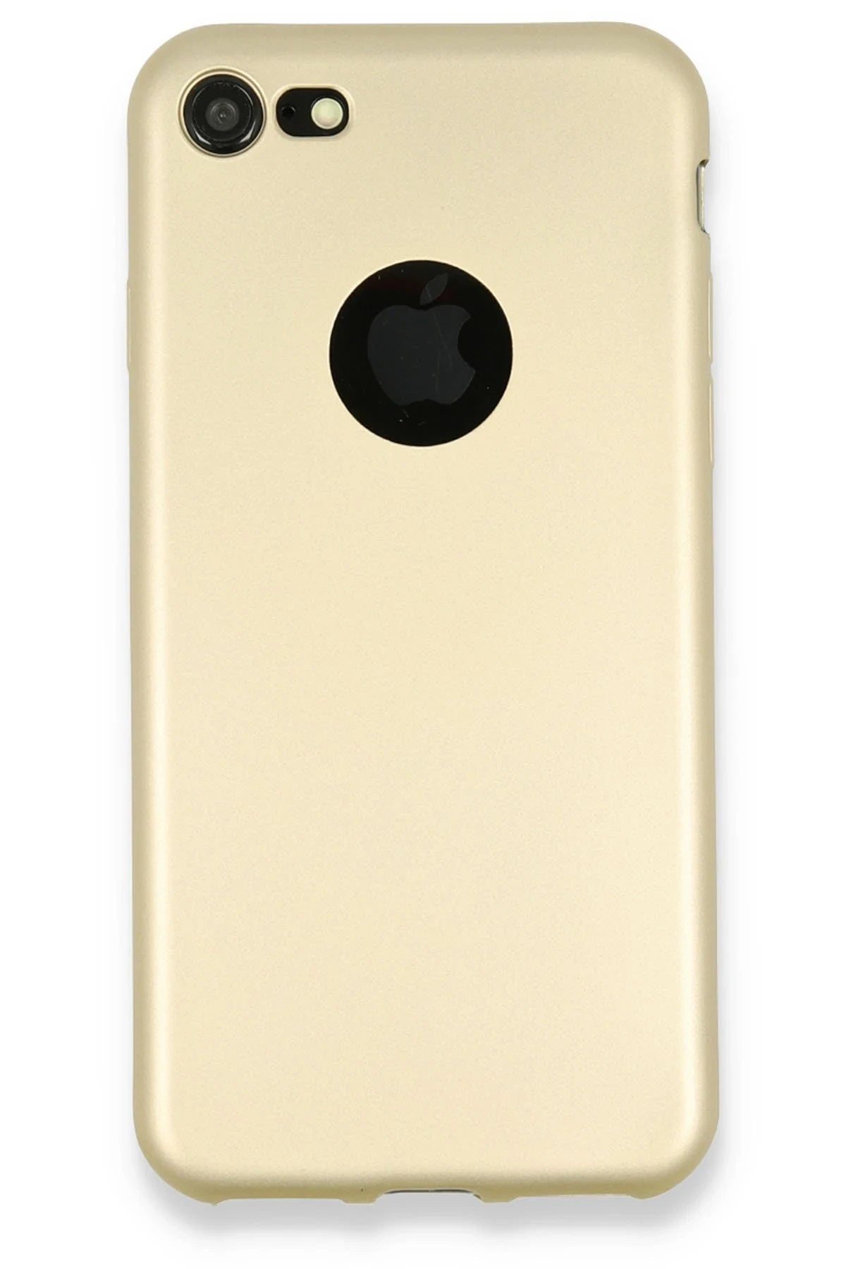 Newface Apple iPhone 7 Kılıf First Silikon - Gold