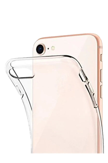 Newface Apple iPhone 7 Kılıf Lüx Şeffaf Silikon
