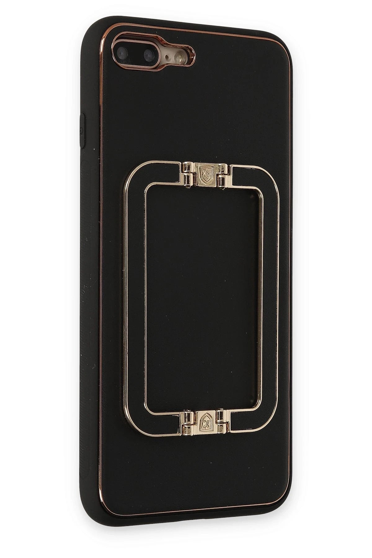 Newface Apple iPhone 7 Plus Kılıf Coco Elit Kapak - Siyah
