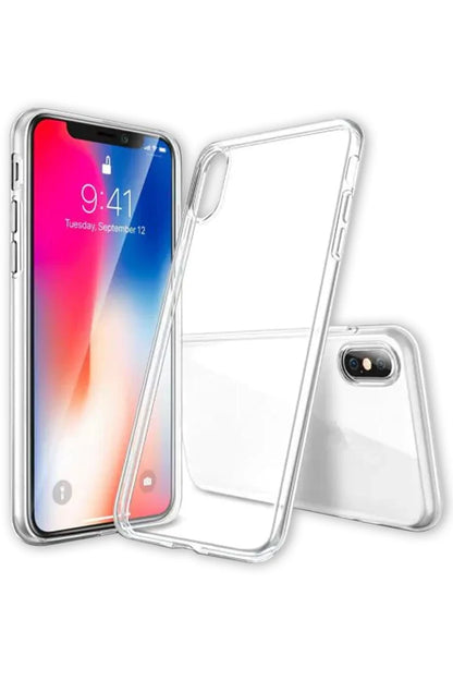 Newface Apple iPhone X Kılıf Lüx Şeffaf Silikon