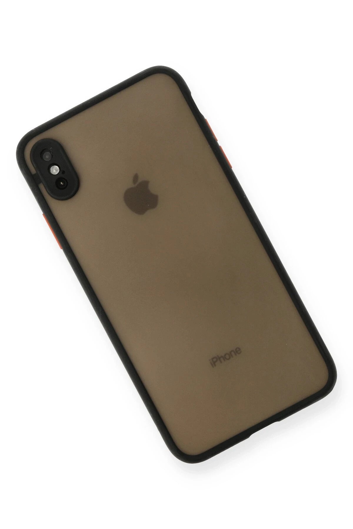Newface Apple iPhone XS Max Kılıf Montreal Silikon Kapak - Siyah