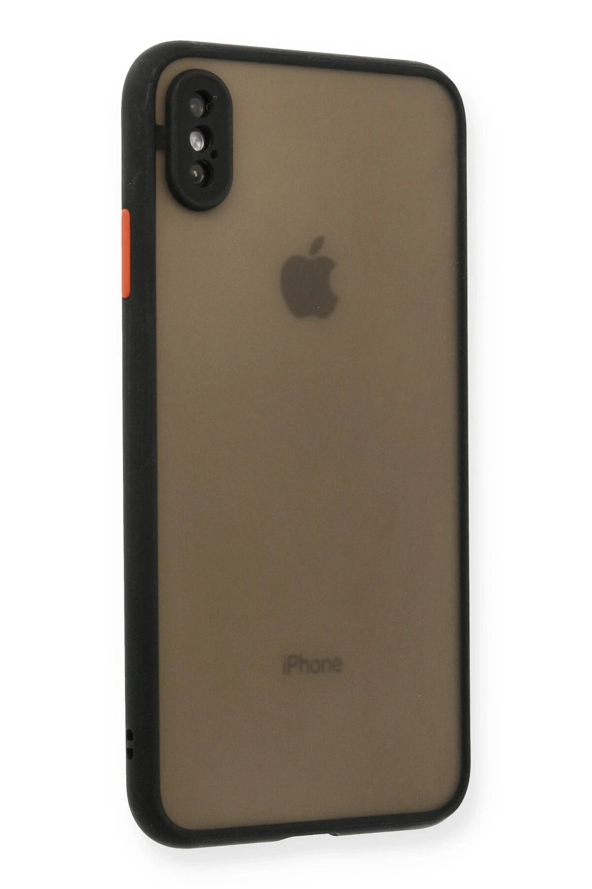 Newface Apple iPhone XS Max Kılıf Montreal Silikon Kapak - Siyah