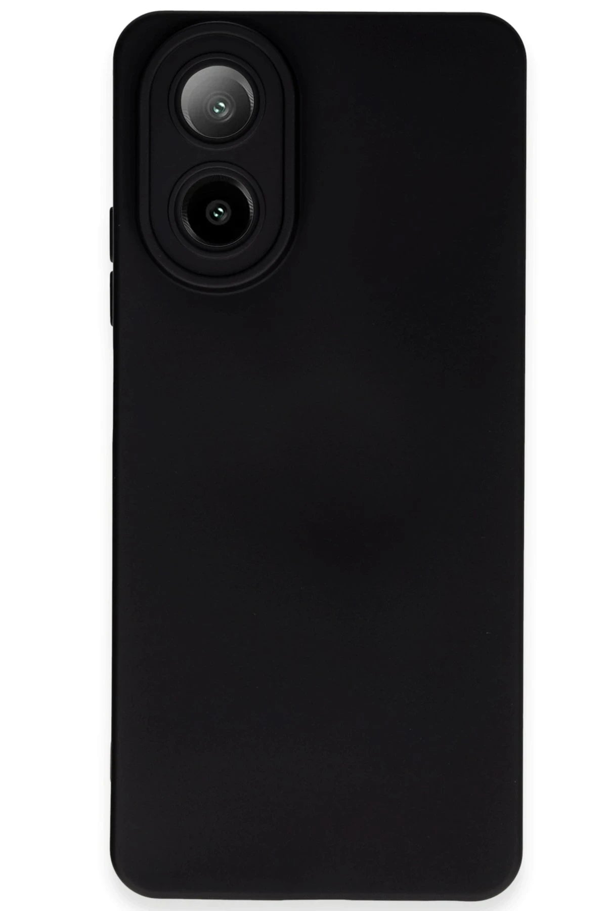 Newface Oppo A38 Kılıf Nano içi Kadife Silikon - Siyah