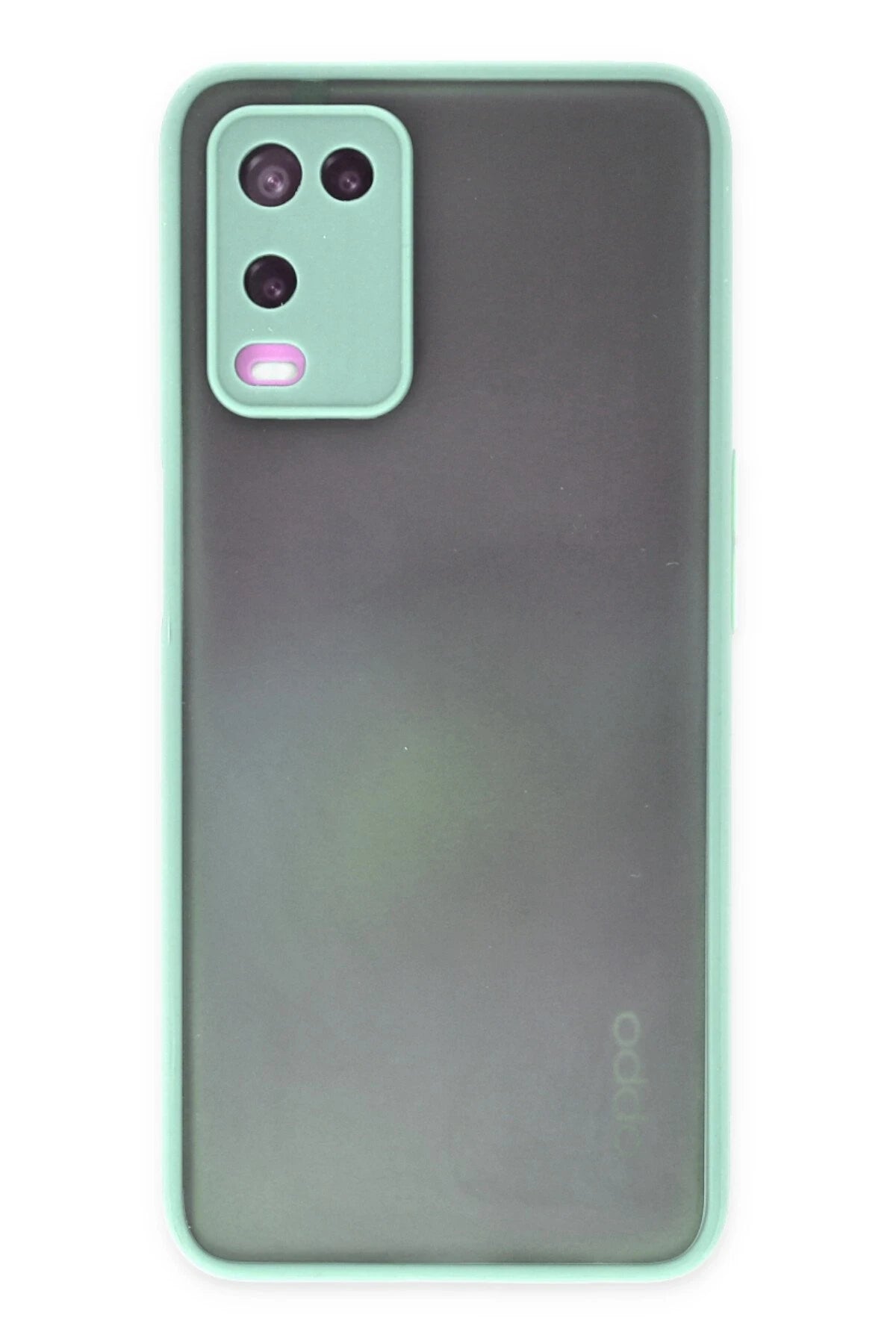 Newface Oppo A54 4G Kılıf Montreal Silikon Kapak - Turkuaz