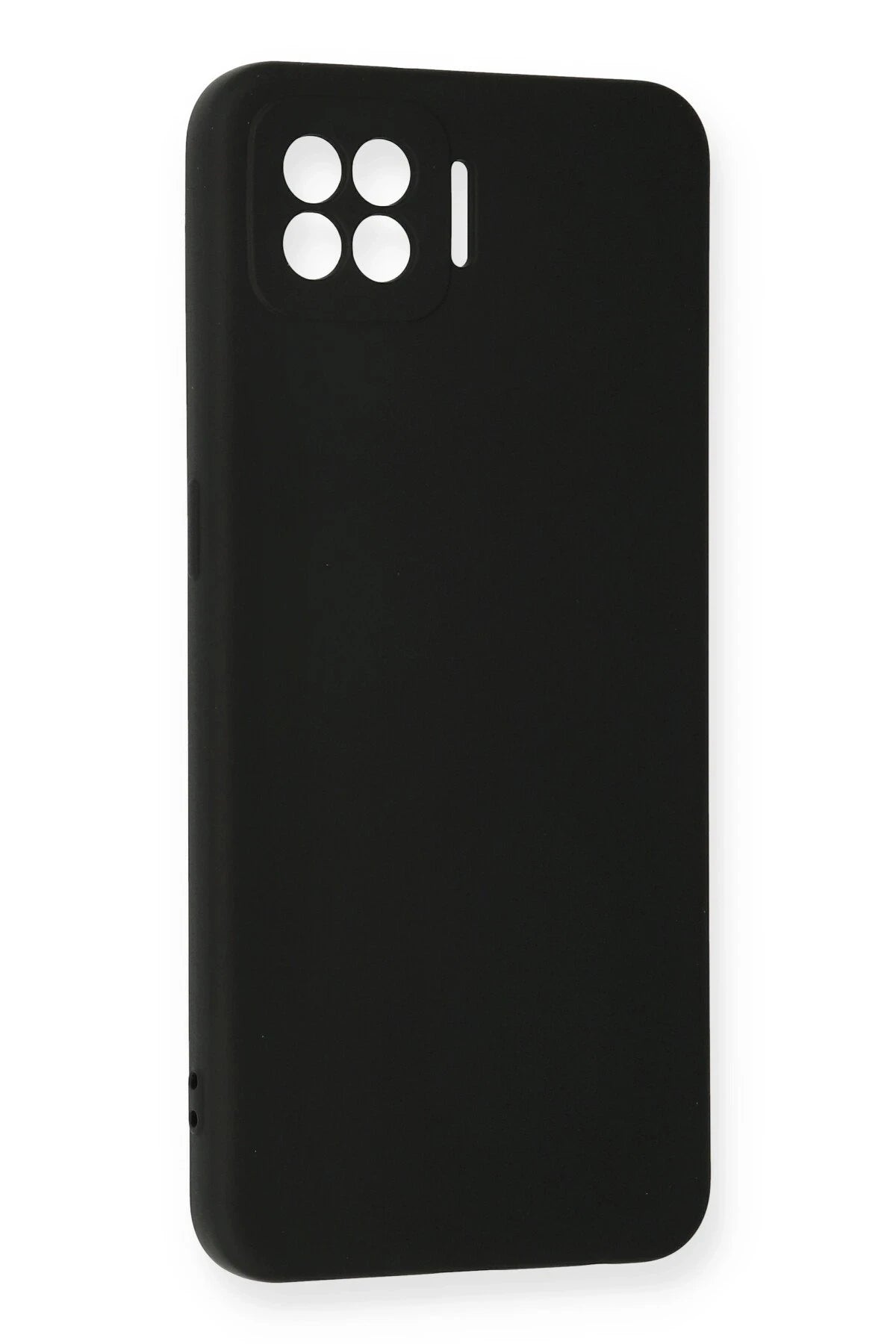 Newface Oppo A73 Kılıf Nano içi Kadife Silikon - Siyah