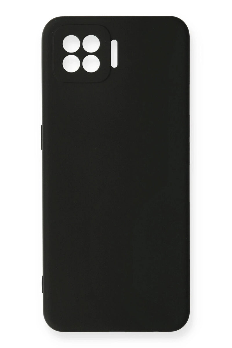 Newface Oppo A73 Kılıf Nano içi Kadife Silikon - Siyah