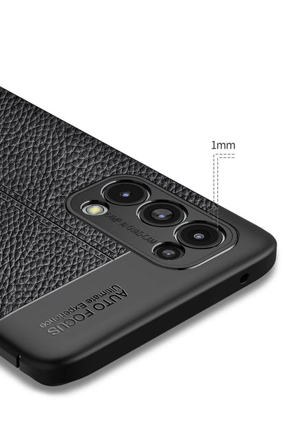 Newface Oppo Reno 5 Pro Kılıf Auto Focus Kapak - Siyah
