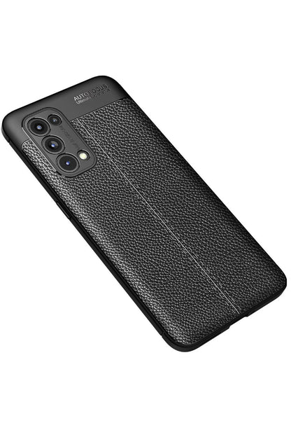 Newface Oppo Reno 5 Pro Kılıf Auto Focus Kapak - Siyah