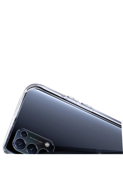 Newface Oppo Reno 5 Pro Kılıf Lüx Şeffaf Silikon