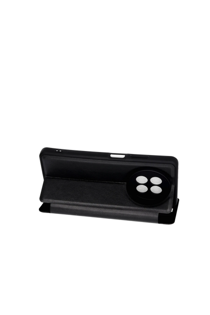 Newface Realme 12 5G Kılıf Flip Cover - Siyah