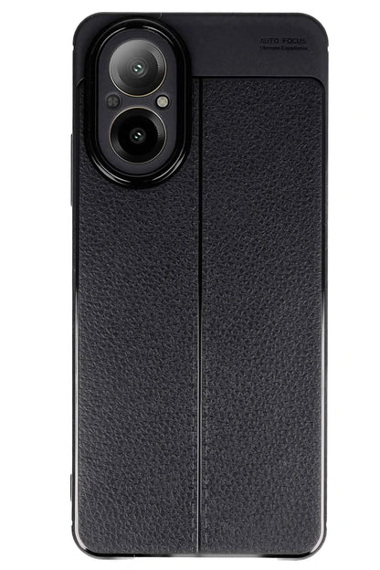 Newface Realme 12 Lite Kılıf Auto Focus Kapak - Siyah