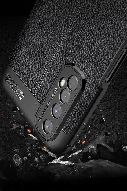 Newface Realme 7 Kılıf Auto Focus Kapak - Siyah