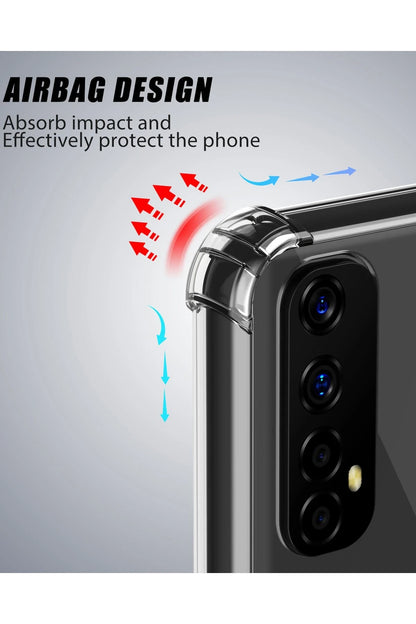 Newface Realme 7 Kılıf Olex Tpu Silikon - Şeffaf