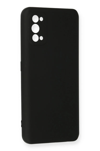 Newface Realme 7 Pro Kılıf Nano içi Kadife Silikon - Siyah