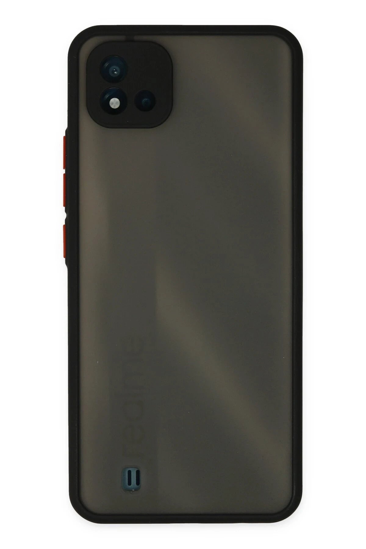 Newface Realme C11 2021 Kılıf Montreal Silikon Kapak - Siyah