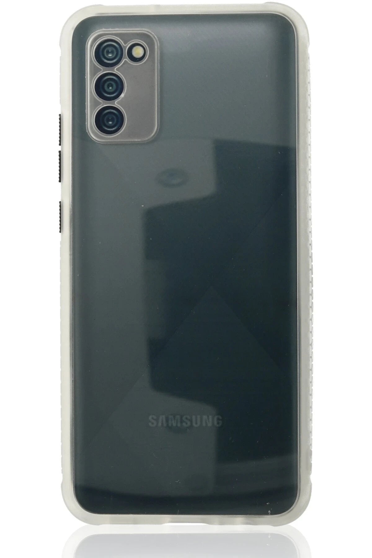 Newface Samsung Galaxy A02S Kılıf Miami Şeffaf Silikon - Şeffaf