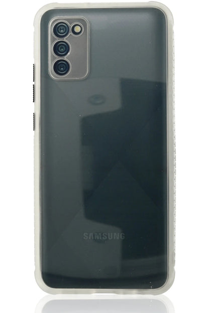 Newface Samsung Galaxy A02S Kılıf Miami Şeffaf Silikon - Şeffaf