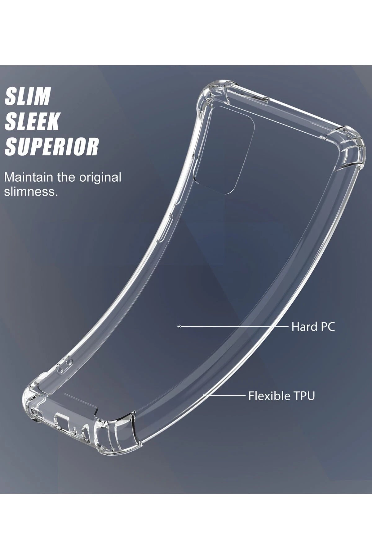 Newface Samsung Galaxy A02S Kılıf Olex Tpu Silikon