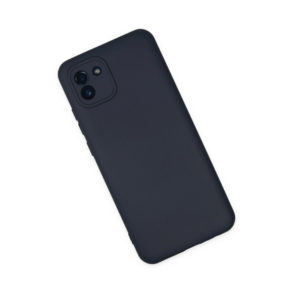Newface Samsung Galaxy A03 Kılıf Nano İçi Kadife Silikon - Lacivert