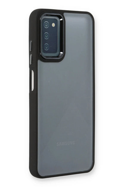 Newface Samsung Galaxy A03S Kılıf Dora Kapak - Siyah